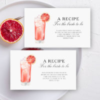 Cocktail Citrus - Rezept für die zukünftige Braut