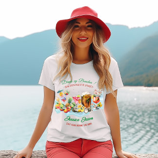 Cocktail Cocktail Cocktail Fruit Junggeselinnen-Ab T-Shirt