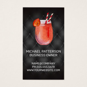 Cocktail Drink Icon   Schwarz