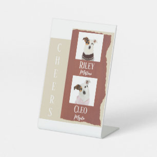 Cocktail Drink Red Wedding Sockelschild