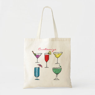 Cocktail Drink Sortiment Thunder_Cove Tragetasche
