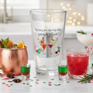 Cocktail Drinken Funny Sprichwort Weihnachten Glas