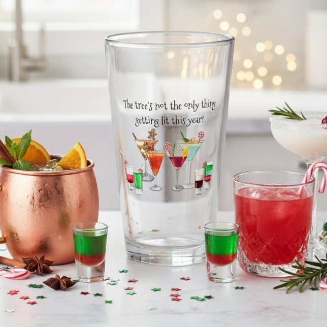 Cocktail Drinken Funny Sprichwort Weihnachten Glas (Von Creator hochgeladen)