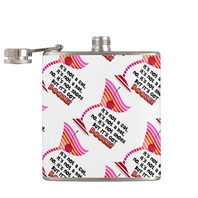 COCKTAIL FLASK - ABER ES IST GOT BOOZE! FLACHMANN (Geöffnet)