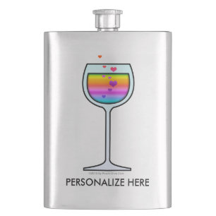 COCKTAIL FLASK - WEINGLAS FLACHMANN