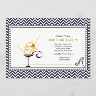 Cocktail-formale Einladung