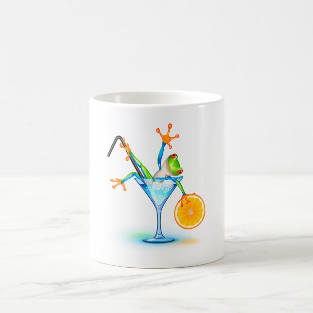 Cocktail Frosch Kaffeetasse (Von Creator hochgeladen)