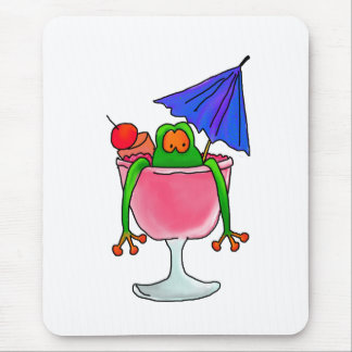 Cocktail-Frosch Mousepad