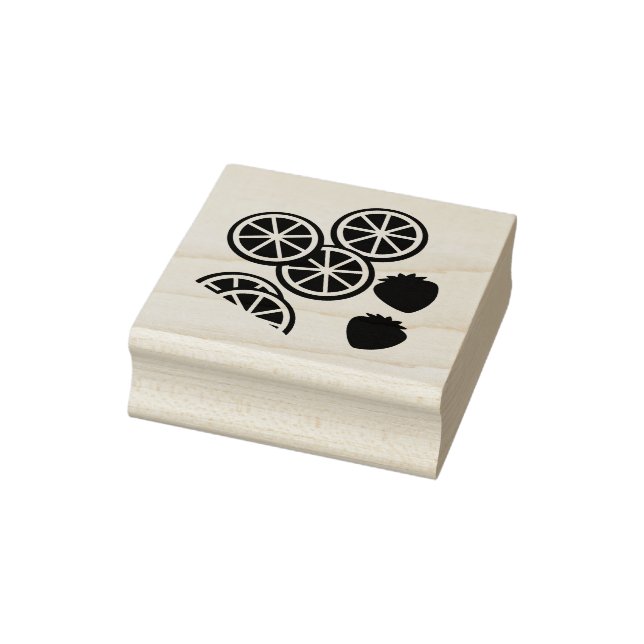 Cocktail Fruchtgummi Briefmarke Gummistempel (Stempel)