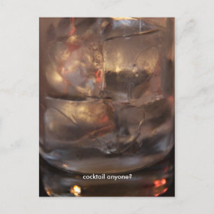 Cocktail gefällig? postkarte