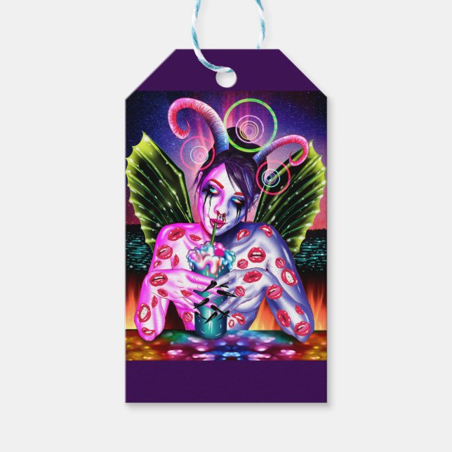 Cocktail Geschenkanhänger (Vorderseite)