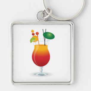 COCKTAIL GLASS SCHLÜSSELANHÄNGER
