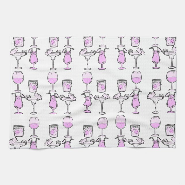 Cocktail Hour Geschirrtuch (Horizontal)