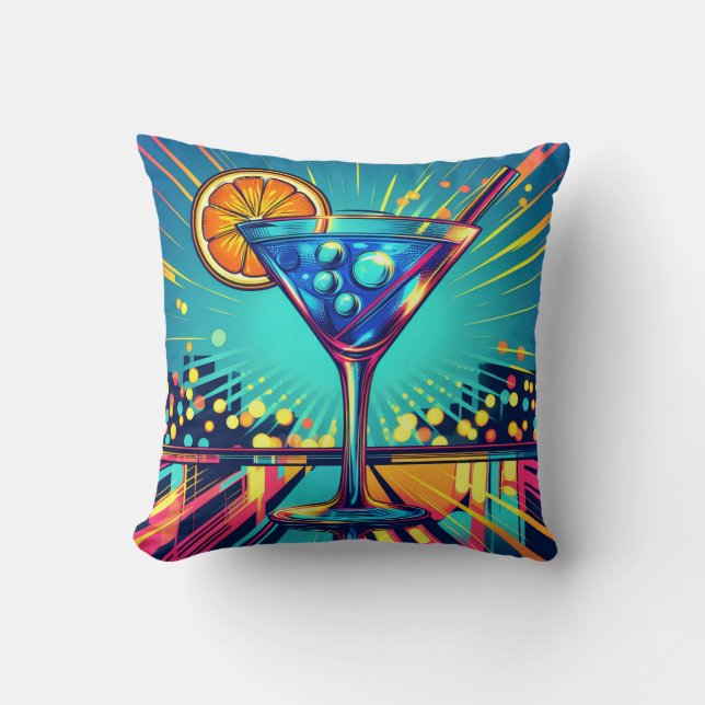 Cocktail-Kissen Kissen (Vorderseite)
