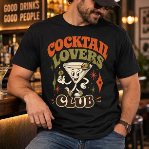 Cocktail-Liebhaber-Club T-Shirt