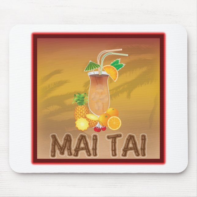 Cocktail MAI Tai Mousepad (Vorne)