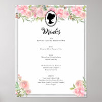 Cocktail-Menü im Rosa Brautparty