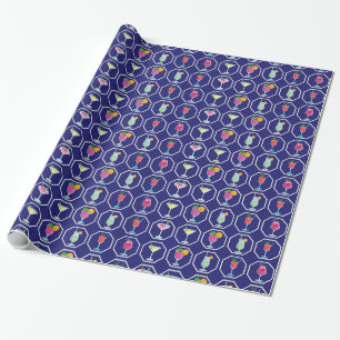 Cocktail-Muster-Geschenkpapier Geschenkpapier