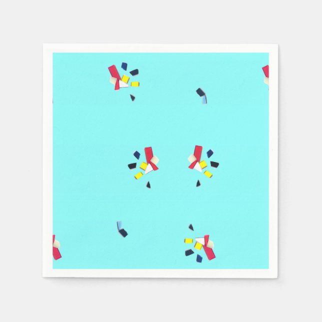 Cocktail Napkin "Fragments" Serviette (Vorderseite)