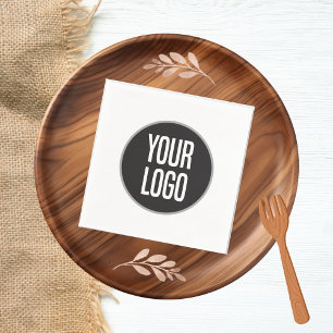 Cocktail Napkin White zum Erstellen von Business-L Serviette