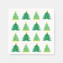 Cocktail Napkins Holidays