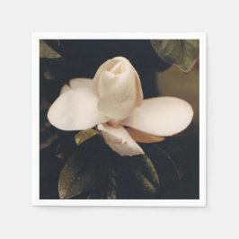 Cocktail Napkins mit Magnolia Blossom Design Serviette