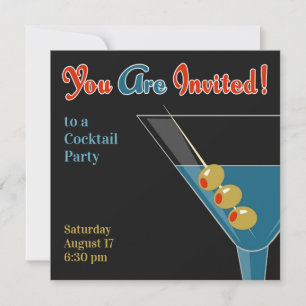 Cocktail-Party Einladung