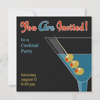 Cocktail-Party Einladung