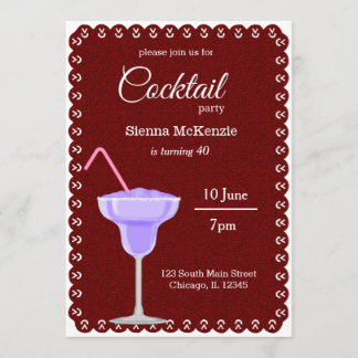 Cocktail-Party Einladung