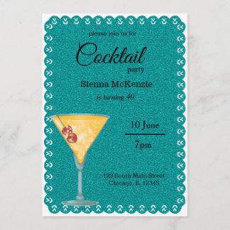 Cocktail-Party Einladung