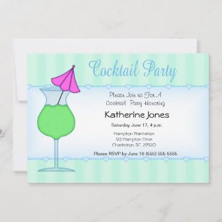 Cocktail-Party Einladungen. Einladung