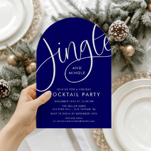 Cocktail-Party für Jingle und Mingle Einladung