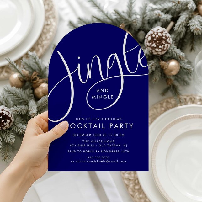 Cocktail-Party für Jingle und Mingle Einladung (Von Creator hochgeladen)