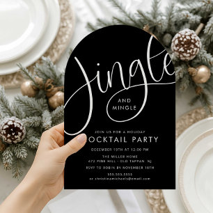 Cocktail-Party für Jingle und Mingle Einladung
