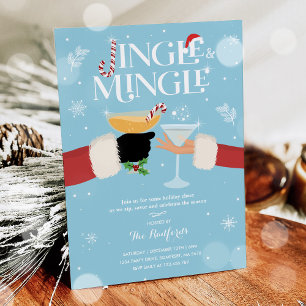 Cocktail-Party für Jingle und Mingle Einladung