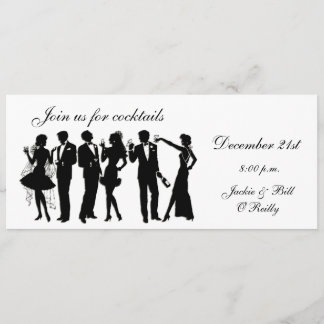 Cocktail-Party-Leute Einladung