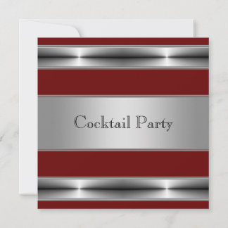 Cocktail Party Mans 30. Geburtstag Party Einladung