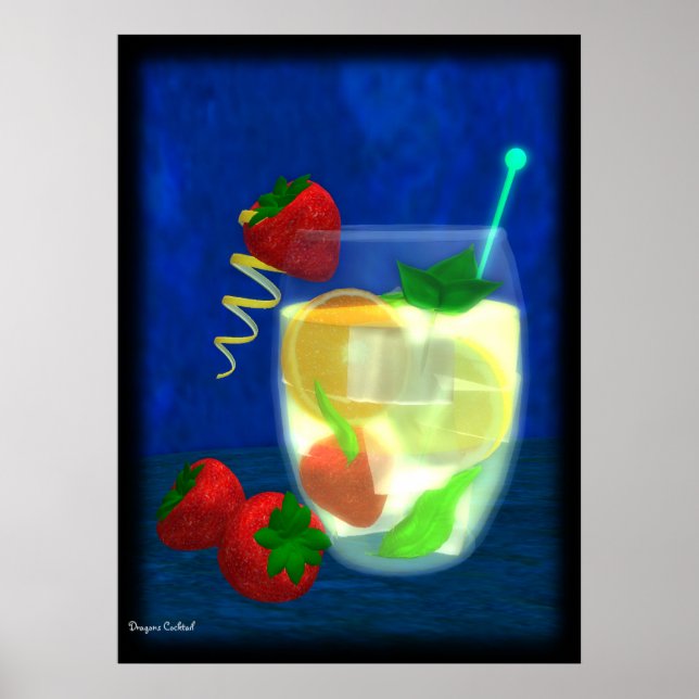 Cocktail: Pimm's No.1 Poster (Vorne)