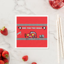 COCKTAIL ROTES RENNAUTO-JUNGEN 1. GEBURTSTAG