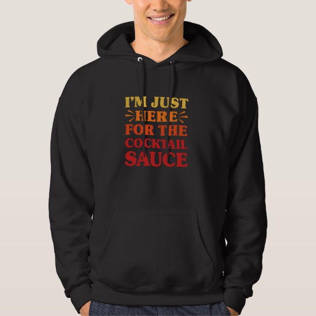 Cocktail Sauce I Liebe Cocktail Sauce Funny Food L Hoodie (Vorderseite)