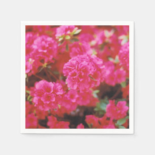 Cocktail-Servietten mit einem hellen rosa Serviette