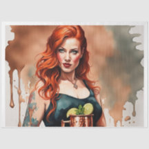 Cocktail-Süssen - Moskauer Dekoupage