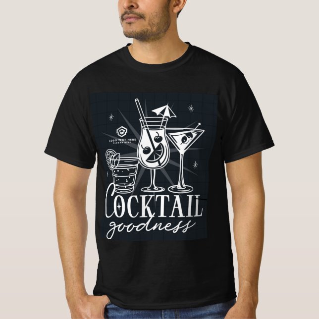 Cocktail T-Shirt (Vorderseite)