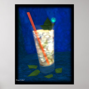 Cocktail: Tadelloser Julep Poster