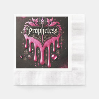Cocktail "The Prophetess" Napkins: Kleine Deta Serviette