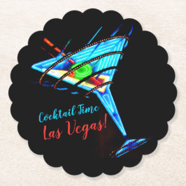 Cocktail Time Las Vegas - Paper Untersetzer