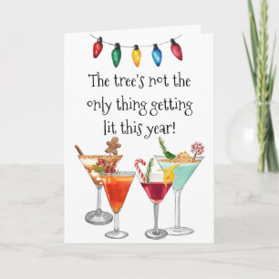 Cocktail Trinken Martini Weihnachten Feiertag