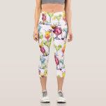 Cocktail Tropical Drinks Aquarellmuster Capri Leggings<br><div class="desc">Dieses Design kann personalisiert werden, indem Sie die Option Anpassen auswählen, um Text hinzuzufügen oder andere Änderungen vorzunehmen. Wenn dieses Produkt die Möglichkeit hat, das Design auf einen anderen Gegenstand zu übertragen, stellen Sie bitte sicher, dass das Design bei Bedarf angepasst wird. Kontaktieren Sie mich unter colorflowcreations@gmail.com , wenn Sie...</div>