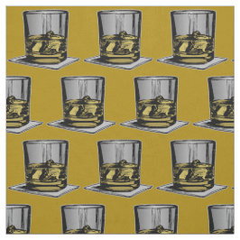 Cocktail und Napkin Design Stoff