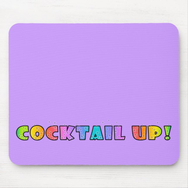 COCKTAIL UP! Mousepad (Vorne)